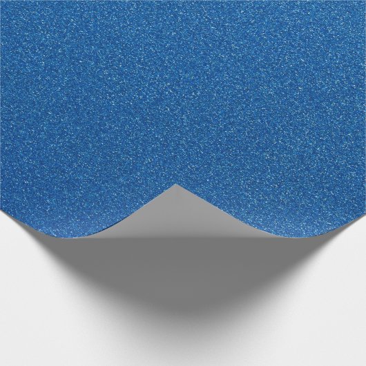 Blue Glitzer, Sparkle, Glitzer Hintergrund Geschenkpapier (Ecke)