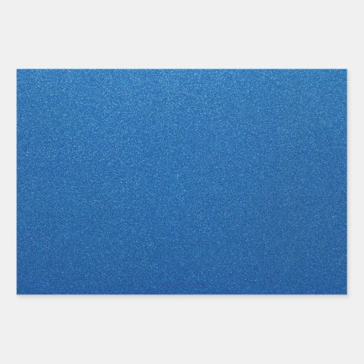 Blue Glitzer, Sparkle, Glitzer Hintergrund Geschenkpapier Set (Vorderseite 3)