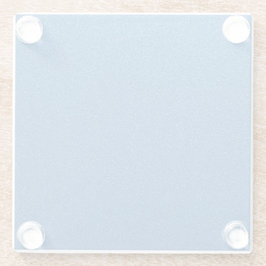 Blue Glitzer, Sparkle, Glitzer Hintergrund Glasuntersetzer (Rückseite)