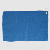Blue Glitzer, Sparkle, Glitzer Hintergrund Golfhandtuch (Horizontal)