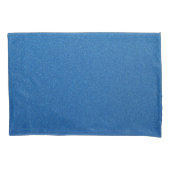 Blue Glitzer, Sparkle, Glitzer Hintergrund Kissenbezug (Vorderseite)