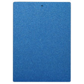 Blue Glitzer, Sparkle, Glitzer Hintergrund Klemmbrett (Rückseite)