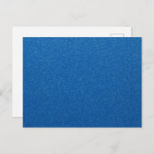 Blue Glitzer, Sparkle, Glitzer Hintergrund Postkarte (Vorne/Hinten)