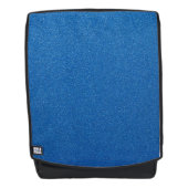 Blue Glitzer, Sparkle, Glitzer Hintergrund Rucksack (Vorderseite)