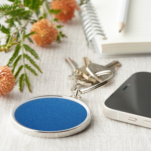 Blue Glitzer, Sparkle, Glitzer Hintergrund Schlüsselanhänger (Seite)