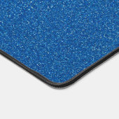 Blue Glitzer, Sparkle, Glitzer Hintergrund Schreibtischunterlage (Ecke)
