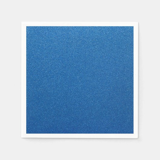 Blue Glitzer, Sparkle, Glitzer Hintergrund Serviette (Vorderseite)