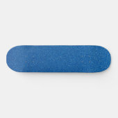 Blue Glitzer, Sparkle, Glitzer Hintergrund Skateboard (Horizontal)