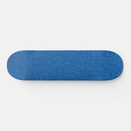 Blue Glitzer, Sparkle, Glitzer Hintergrund Skateboard (Horizontal)