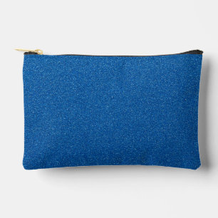 Blue Glitzer, Sparkle, Glitzer Hintergrund Zubehörtasche