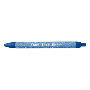 Blue Glitzer Stift mit personalisiertem, benutzerd