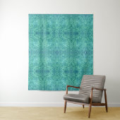 Blue Glitzer Wandteppich (Beispiel)