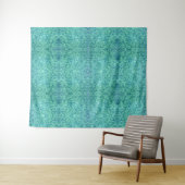 Blue Glitzer Wandteppich (Beispiel (Horizontal))