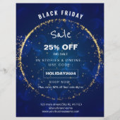 Blue Glitzern Party - Verkauf von Ferienwohnungen  Flyer (Vorne)