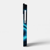 Blue Glo Biogefährdung iPhone Case (Rückseite / Links)