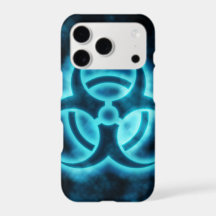 Blue Glo Biogefährdung iPhone Case