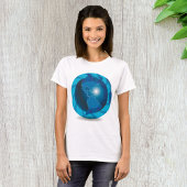 Blue Globe Frauen T - Shirt
