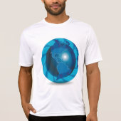 Blue Globe Mens Active T-Shirt (Vorderseite)