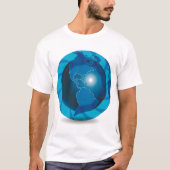 Blue Globe Mens T - Shirt (Vorderseite)