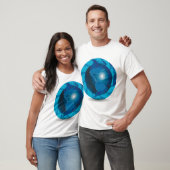 Blue Globe Mens T - Shirt (Unisex)