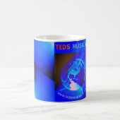 Blue Globe Music World Kaffee Tasse (Mittel)
