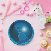 Blue Globe Paper Teller (Party)