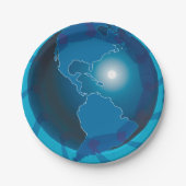Blue Globe Paper Teller (Vorderseite)