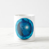 Blue Globe Tasse