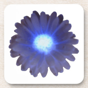 Blue Glow Marigold Cork Untersetzer