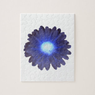Blue Glow Marigold Puzzle