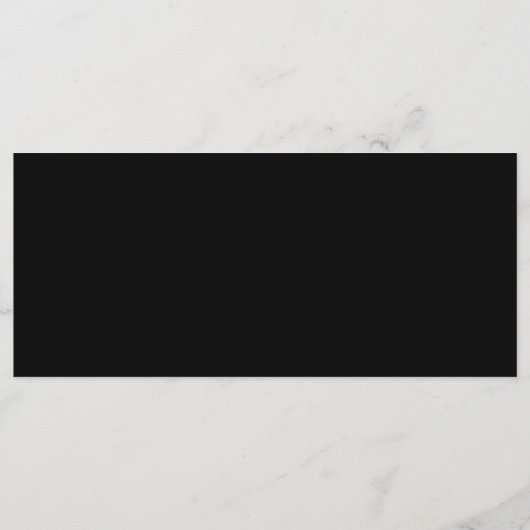 Blue Glows Angel Wings auf schwarzem Hintergrund Menükarte (Rückseite)