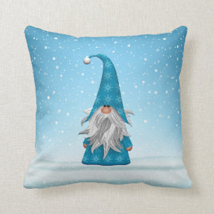 Blue Gnome Kissen