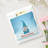 Blue Gnome on Snow Geschenktütchen (Versiegelt)