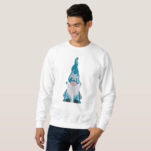 Blue Gnome Sweatshirt (Vorne ganz)