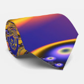 Blue Gold 3 Krawatte (Gerollt)