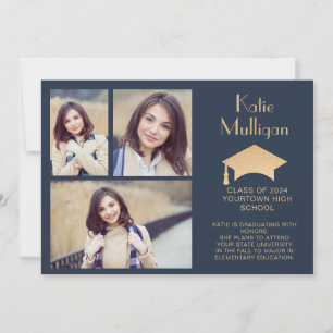 Blue Gold Abschluss Class 2024 Foto