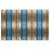 Blue Gold Abstract Seamless Pattern Fabric Stoff (Fat Quarter (45,7 x 55,9 cm))