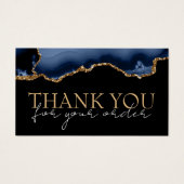 Blue Gold Age danke Ihnen Discount Card (Vorderseite)