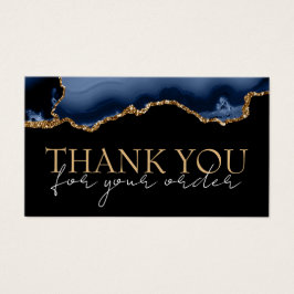 Blue Gold Age danke Ihnen Discount Card