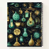 Blue Gold Alchemy Notizblock (Rückseite)
