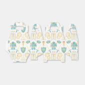 Blue & Gold Aquarell Little Prince Geburtstag Geschenkschachtel (Ungefaltet)