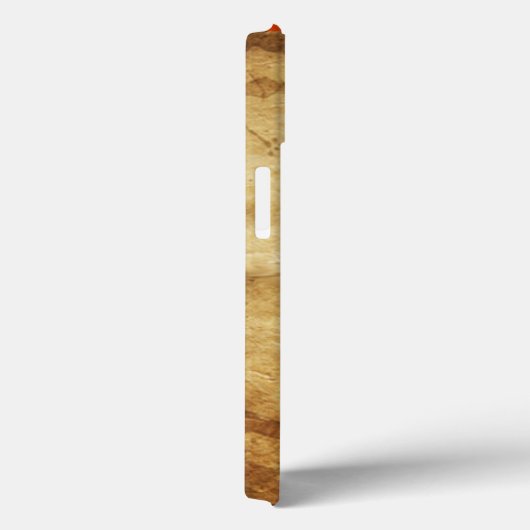 BLUE GOLD B SCHREIBEN MIT BLUME MONOGRAMM Case-Mate iPhone HÜLLE (Rückseite / Rechts)