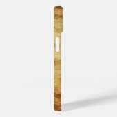 BLUE GOLD B SCHREIBEN MIT BLUME MONOGRAMM Case-Mate iPhone HÜLLE (Rückseite / Rechts)