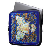 Blue Gold Cancer kann den Computer Sleeve Bag nich (Vorderseite Links)