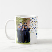 Blue Gold Class 2020 Foto Abschluss Tasse (Links)