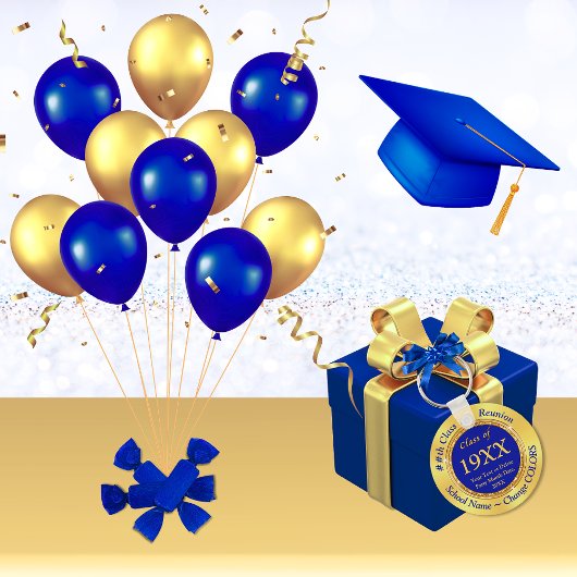 Blue Gold, Class Wiedersehen Geschenke, Wiedersehe Schlüsselanhänger