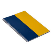 Blue & Gold CUSTOM Notizblock (Rechte Seite)