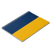 Blue & Gold CUSTOM Notizblock (Linke Seite)