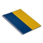 Blue & Gold CUSTOM Notizblock (Rechte Seite)