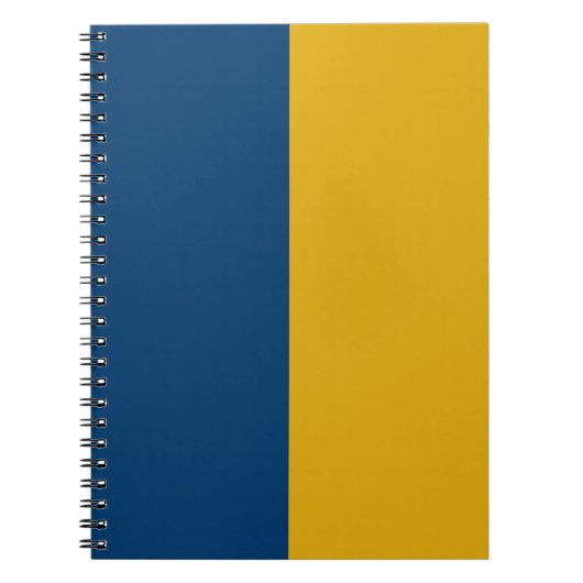 Blue & Gold CUSTOM Notizblock (Vorderseite)